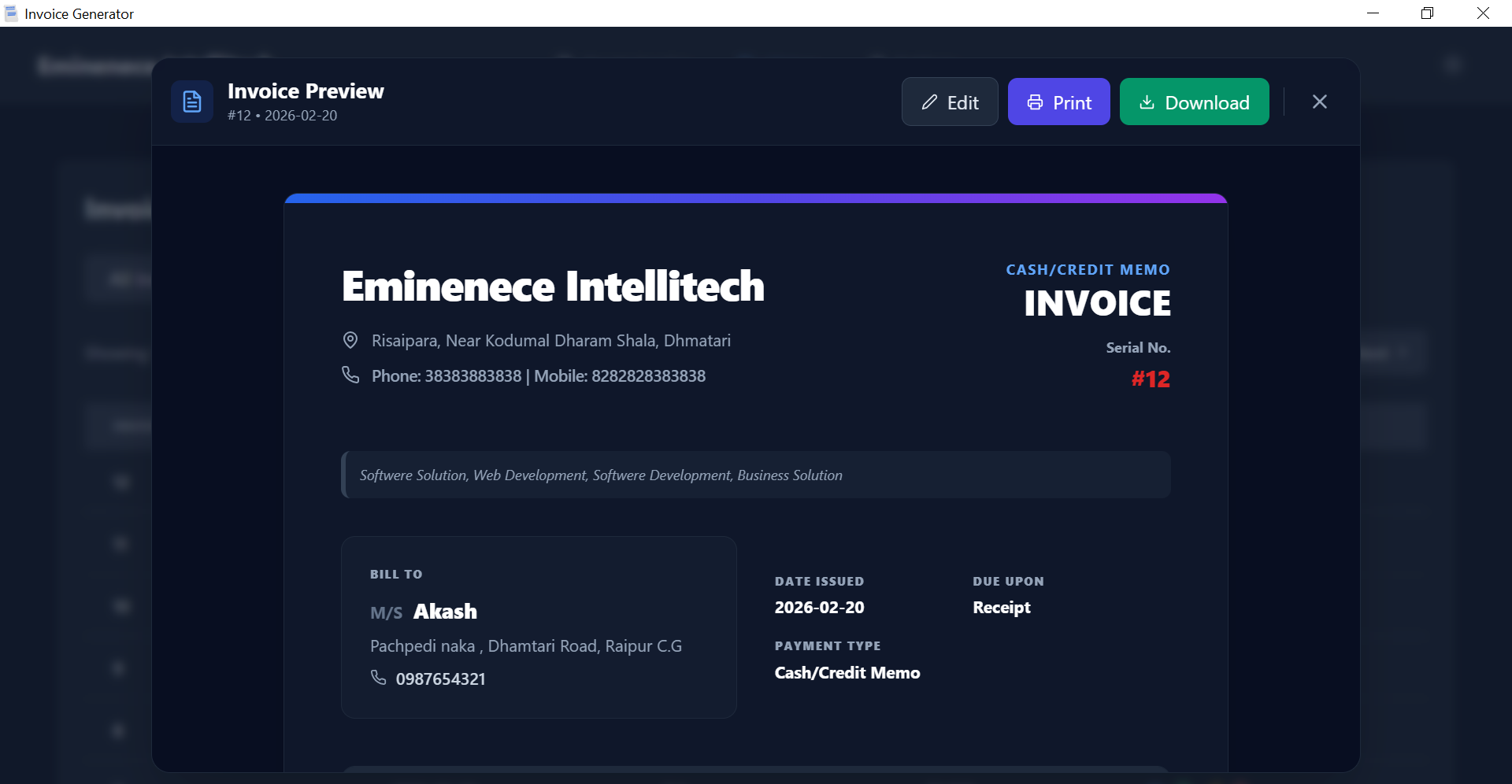 Smart Billing Application slide 3