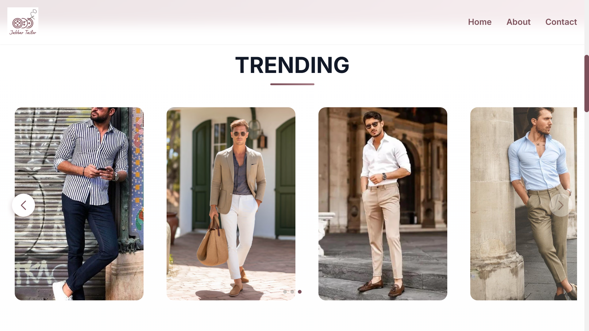 Jabbar Tailor slide 2