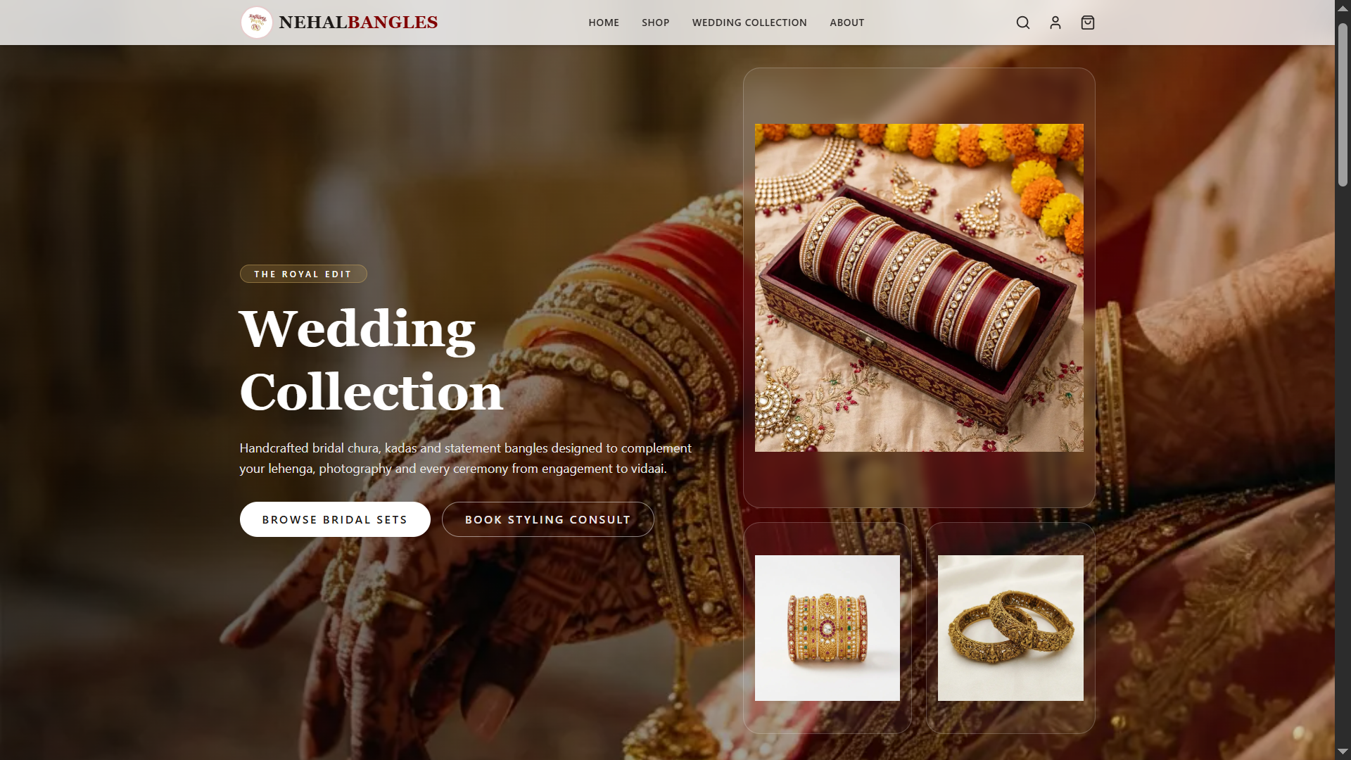 Nehal Bangles slide 2